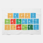 Happy 
 Birthday 
 CHARLEY  Kitchen Towels