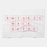 Periodic
 Table
 Writer  Kitchen Towels