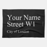 Your Name Street  Kitchen Towels