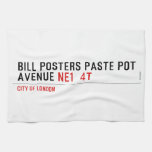 Bill posters paste pot  Avenue  Kitchen Towels