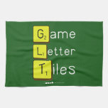 Game
 Letter
 Tiles  Kitchen Towels