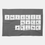 Periodic
 Table
 Writer  Kitchen Towels