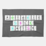 Periodic
 Table
 Writer  Kitchen Towels