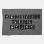 Periodic
 Table
 Writer  Kitchen Towels