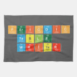Periodic
 Table
 Writer  Kitchen Towels