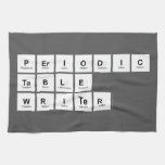 Periodic
 Table
 Writer  Kitchen Towels