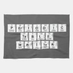 Periodic
 Table
 Writer  Kitchen Towels