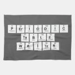 Periodic
 Table
 Writer  Kitchen Towels