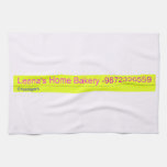 Leena's Home Bakery  Kitchen Towels
