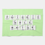 Periodic
 Table
 Writer  Kitchen Towels