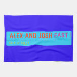 Alex and Josh  Kitchen Towels