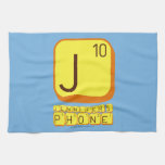 J
 JENNIFER'S
 PHONE  Kitchen Towels