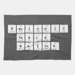 Periodic
 Table
 Writer  Kitchen Towels