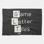 Game
 Letter
 Tiles  Kitchen Towels