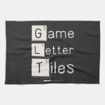 Game
 Letter
 Tiles  Kitchen Towels