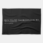 ran online tagoloanastic  Kitchen Towels