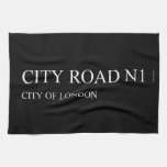 city road  Kitchen Towels