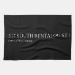 317 south bentalou st    Kitchen Towels