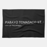 pabayo tomasaco st.  Kitchen Towels