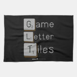 Game
 Letter
 Tiles  Kitchen Towels