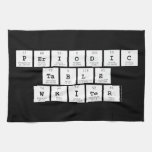 Periodic
 Table
 Writer  Kitchen Towels