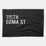 115TH Goma St  Kitchen Towels