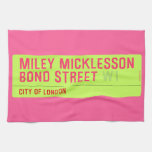 miley micklesson bond street  Kitchen Towels