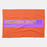 pescadora sreet  Kitchen Towels