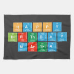Happy
 Birthday
 MARTHA   Kitchen Towels
