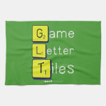 Game
 Letter
 Tiles  Kitchen Towels