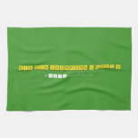  KIA MIA THOMPSON I LOVE U  Kitchen Towels