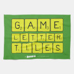 Game
 Letter
 Tiles  Kitchen Towels