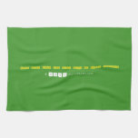 Hope keep calm and stay with me kaddu forever  Kitchen Towels