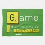Game
 Letter  me n my life
 Tile TABASSUM  Kitchen Towels