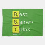 Best
 Games
 Titles  Kitchen Towels