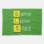 Game
 Letter
 Tiles  Kitchen Towels