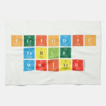 Periodic
 Table
 Writer  Kitchen Towels