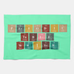 Periodic
 Table
 Writer  Kitchen Towels