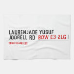 Laurenjade yusuf Jodrell rd  Kitchen Towels