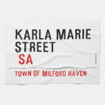 Karla marie STREET   Kitchen Towels