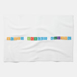 Happy Birthday Melissa  Kitchen Towels