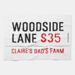 woodside  lane  Kitchen Towels