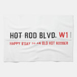 Hot Rod Blvd.  Kitchen Towels
