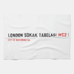 LONDON SOKAK TABELASI  Kitchen Towels