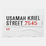 usamah kriel street  Kitchen Towels