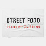 Street food  Kitchen Towels