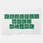 Periodic
 Table
 Writer  Kitchen Towels