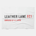 Leather Lane  Kitchen Towels