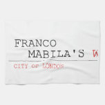 franco    mabila's  Kitchen Towels