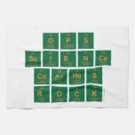 OPS
 Science
 Coaches
 ROCK  Kitchen Towels